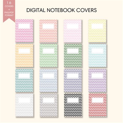 Goodnotes Cover Templates Free